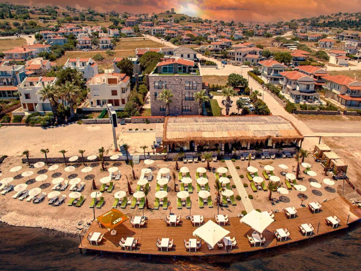 Cunda Aksac Otel Ayvalı Esterno foto